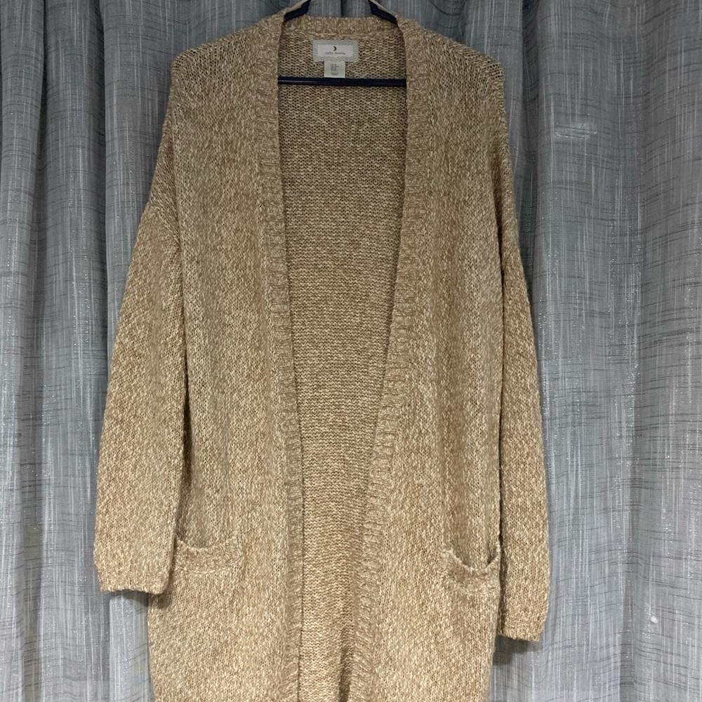 Tan knitted Cardigan